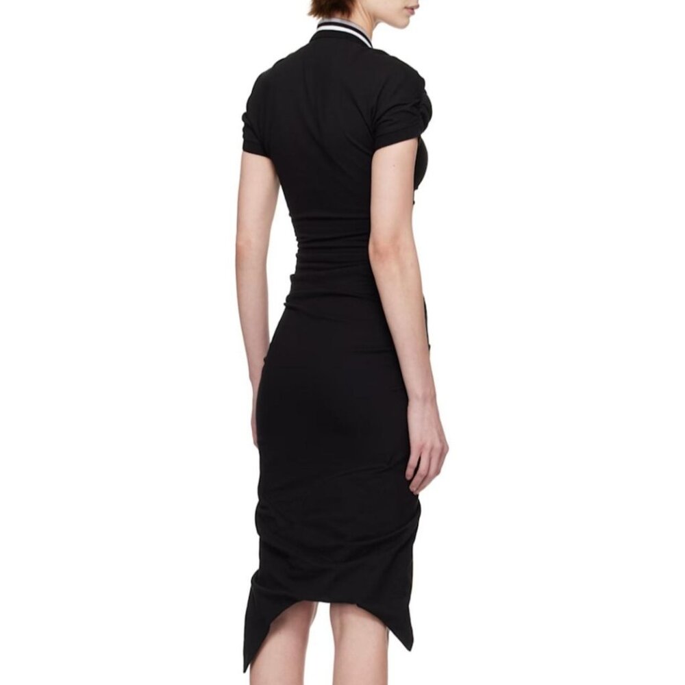 Vivienne Westwood Pulling Orb Cotton Polo Dress - Picture 2 of 4